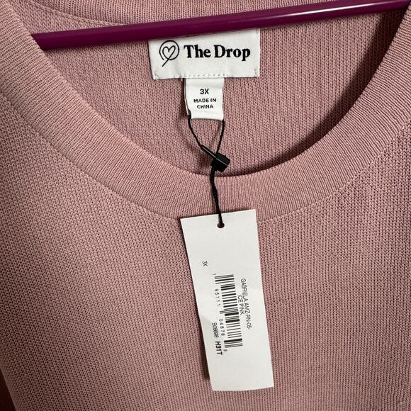 The Drop Pink Sleeveless Long Maxi Plus Size Dress US Women's 3X Plus - Picture 4 of 8